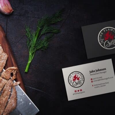 Spot UV Business Cards