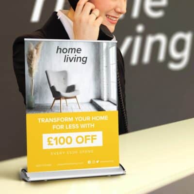 Desktop Pull-Up Banners