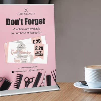 Desktop Pull-Up Banners