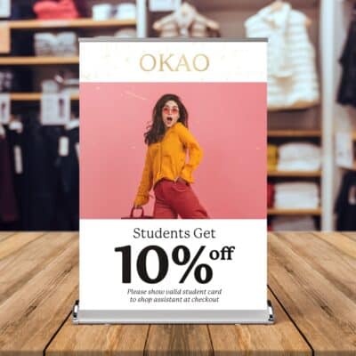 Desktop Pull-Up Banners