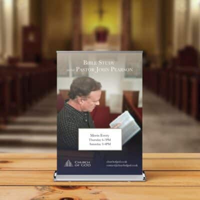 Desktop Pull-Up Banners