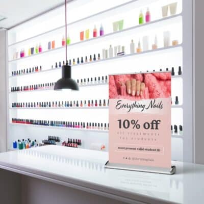 Desktop Pull-Up Banners