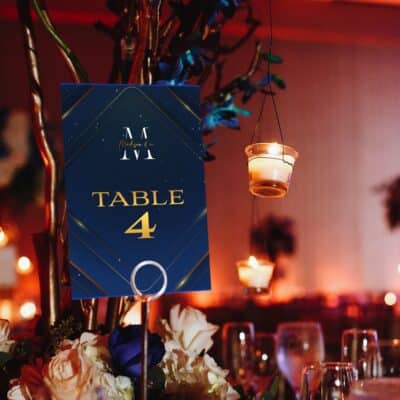 Table Names & Numbers